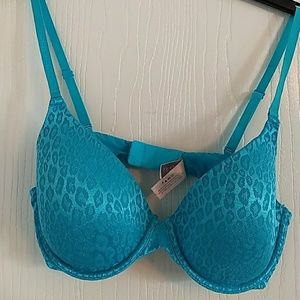 Victorias Secrets Women 34C Blue Light Padding Bra